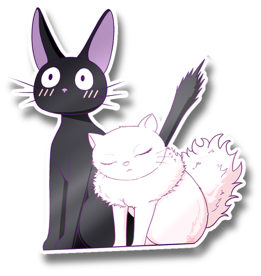 Jiji & Lily Sticker