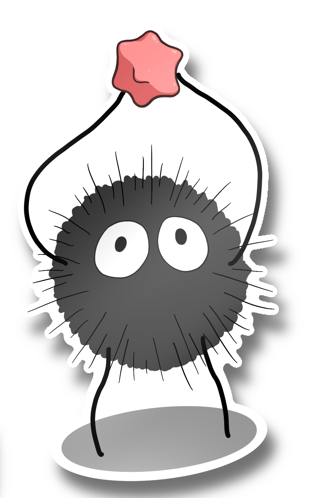 Soot Sprite Sticker